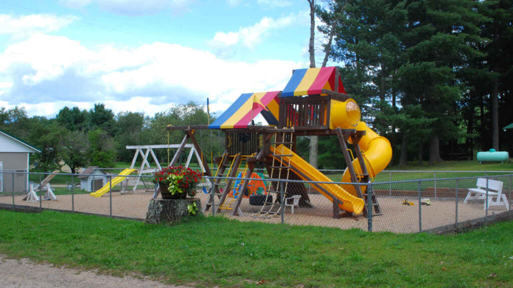 Playground at McCaslin Mountain Campground